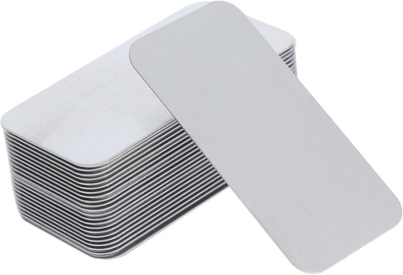 POPETPOP 24 Pcs Metal Plates Adhesive Backing for Phone Car Mount Wall Holder Cases - Image 1